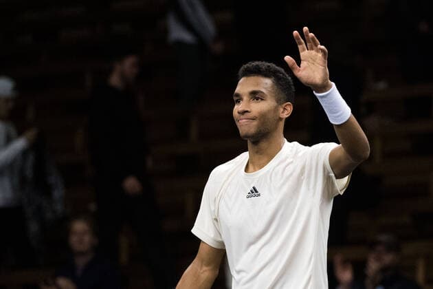 211110 Felix Auger Aliassime of Canada after competing in men s second round Singles match during Stockholm Open on November 10, 2021 in Stockholm Photo Emma Wallskog BILDBYRAN COP 320 EW0031 tennis stockholm open day 4 bbeng,  Copyright: EMMAxWALLSKOG BB211110BB558