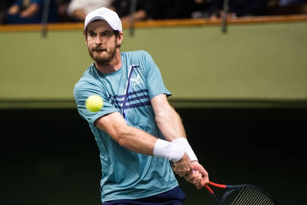 211110 Sir Andy Murray of Great Britain compete in men s second round Singles match during Stockholm Open on November 10, 2021 in Stockholm Photo Emma Wallskog BILDBYRAN COP 320 EW0031 tennis stockholm open day 4 bbeng,  Copyright: EMMAxWALLSKOG BB211110BB564