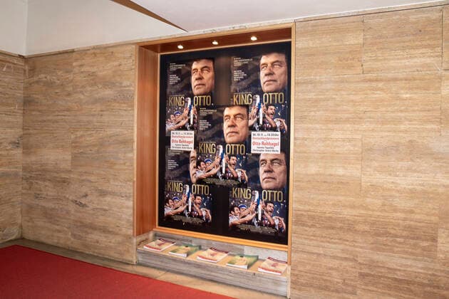 Kinoplaket King Otto in der Lichtburg in Essen