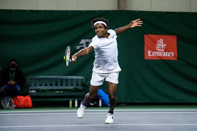 211111 Elias Ymer of Sweden competing in men s quarter final s Doubles match during Stockholm Open on November 11, 2021 in Stockholm Photo Jesper Zerman BILDBYRAN COP 234 JZ0154 tennis stockholm open day 5 bbeng,  Copyright: JESPERxZERMAN BB211111JZ069