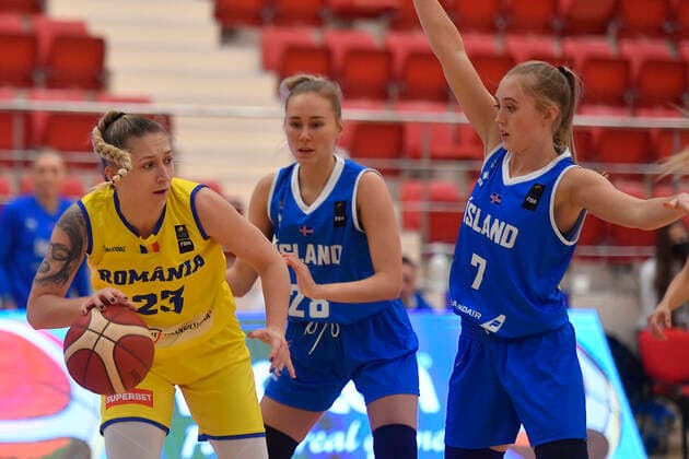 FIBA Women s EuroBasket Qualifiers: Romania v Iceland Bucharest, Romania - NOVEMBER 11: Alina Podar in action during the FIBA Women s EuroBasket Qualifiers game between Romania and Iceland at Steaua Stadium, thursday, November 11, 2021 in Bucharest, Romania. Alex Nicodim Imago Images Copyright: xAlexxNicodimx