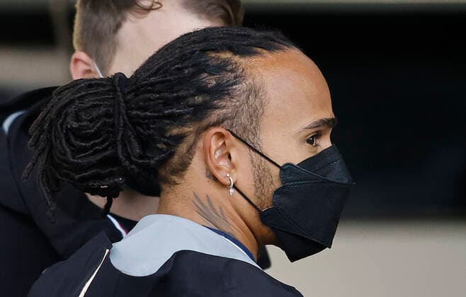 Grande Prêmio São Paulo 2021 de Fórmula 1 SÃO PAULO, SP - 11.11.2021: GRANDE PRÊMIO SÃO PAULO 2021 DE FÓRMULA 1 - Pilot Lewis Hamilton MERCEDES during the São Paulo 2021 Formula 1 Grand Prix held at the Jose Carlos Pace Autodrome in Interlagos, São Paulo, SP. (Photo: Rodolfo Buhrer La Imagem Fotoarena) x2140786x  RodolfoxBuhrer