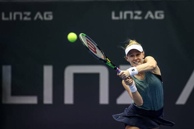 TENNIS - WTA, Tennis Damen Upper Austria Ladies Linz LINZ,AUSTRIA,11.NOV.21 - TENNIS - WTA Tour, Upper Austria Ladies Linz. Image shows Alison Riske (USA).  GEPAxpictures xManfredxBinder