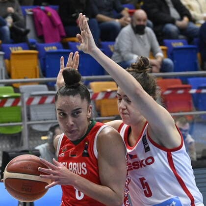 Basketball, Womens European Championship Qualifier, Czech Republic - Belarus