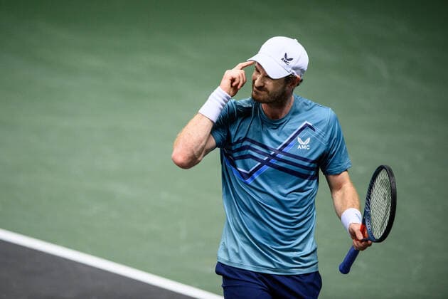 211111 Andy Murray of Great Britain competing in men s quarter final s Singles match during Stockholm Open on November 11, 2021 in Stockholm Photo Jesper Zerman BILDBYRAN COP 234 JZ0154 tennis stockholm open day 5 bbeng single depp,  Copyright: JESPERxZERMAN BB211111JZ079