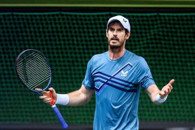 211111 Andy Murray of Great Britain as he?s competing in men s quarter final s Singles match during Stockholm Open on November 11, 2021 in Stockholm Photo Jesper Zerman BILDBYRAN COP 234 JZ0154 tennis stockholm open day 5 bbeng single depp,  Copyright: JESPERxZERMAN BB211111JZ091