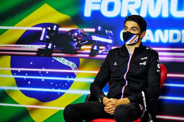 F1 Grand Prix of Brazil 31 Esteban Ocon (FRA, Alpine F1 Team), F1 Grand Prix of Brazil at Autodromo Jose Carlos Pace on November 11, 2021 in Sao Paulo, Brazil. (Photo by xpbimages.com XPB Images FIA Pool via HOCH ZWEI) Sao Paulo Brazil Poolfoto HOCH ZWEI Pool XPB Images ,EDITORIAL USE ONLY