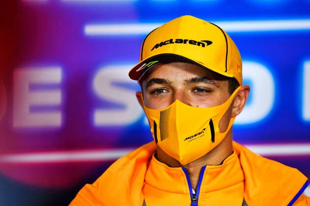 F1 Grand Prix of Brazil 4 Lando Norris (GBR, McLaren F1 Team), F1 Grand Prix of Brazil at Autodromo Jose Carlos Pace on November 11, 2021 in Sao Paulo, Brazil. (Photo by xpbimages.com XPB Images FIA Pool via HOCH ZWEI) Sao Paulo Brazil Poolfoto HOCH ZWEI Pool XPB Images ,EDITORIAL USE ONLY