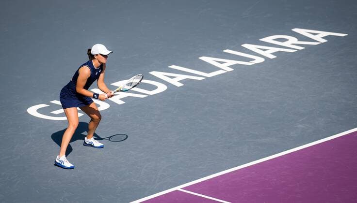 Tennis, WTA Finals Tournament in Guadalajara