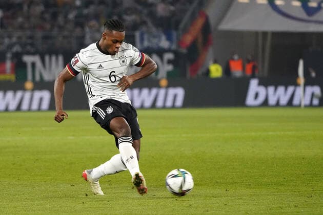 Football, National team, World Cup Qualification Europe, Matchday 9 , Group J Germany vs Liechtenstein , 11 11 2021, Ridle Baku , Germany, Action frame
