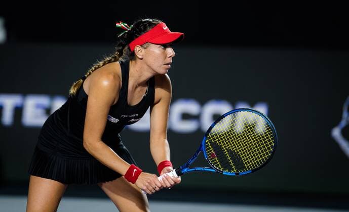 Mandatory Credit: Photo by Rob Prange Shutterstock (12596804ek) Giuliana Olmos of Mexico & Sharon Fichman of Canada in action during the first round robin doubles match at the 2021 Akron WTA, Tennis Damen Finals Guadalajara WTA tennis tournament Akron WTA Finals, Day 2, Tennis, Panamerican Tennis Center Guadalajara, Mexico - 11 Nov 2021 Akron WTA Finals, Day 2, Tennis, Panamerican Tennis Center Guadalajara, Mexico - 11 Nov 2021  Copyright: xRobxPrange Shutterstockx 12596804ek
