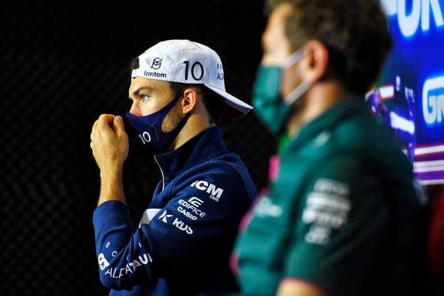F1 Grand Prix of Brazil 10 Pierre Gasly (FRA, Scuderia AlphaTauri Honda), F1 Grand Prix of Brazil at Autodromo Jose Carlos Pace on November 11, 2021 in Sao Paulo, Brazil. (Photo by xpbimages.com XPB Images FIA Pool via HOCH ZWEI) Sao Paulo Brazil Poolfoto HOCH ZWEI Pool XPB Images ,EDITORIAL USE ONLY
