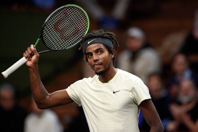 211112 Elias Ymer of Sweden competes in men s semi final s Doubles match during Stockholm Open of the Stockholm Open on November 12, 2021 in Stockholm Photo Simon Hastegard BILDBYRAN kod SH SH0191 tennis stockholm open 6 bbeng dubbel jubel,  Copyright: SIMONxHASTEGARD BB211112SH018