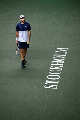 211112 Santiago Gonzalez of Mexico competes in men s semi final s Doubles match during Stockholm Open of the Stockholm Open on November 12, 2021 in Stockholm Photo Simon Hastegard BILDBYRAN kod SH SH0191 tennis stockholm open 6 bbeng dubbel,  Copyright: SIMONxHASTEGARD BB211112SH027