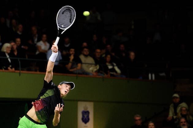 211112 Emil Ruusuvuori of Finland competes in men s semi final s Doubles match during Stockholm Open of the Stockholm Open on November 12, 2021 in Stockholm Photo Simon Hastegard BILDBYRAN kod SH SH0191 tennis stockholm open 6 bbeng dubbel,  Copyright: SIMONxHASTEGARD BB211112SH034