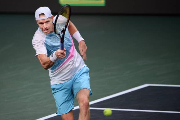 211112 Magnus Eriksson of Sweden competes in men s semi final s Doubles match during Stockholm Open of the Stockholm Open on November 12, 2021 in Stockholm Photo Simon Hastegard BILDBYRAN kod SH SH0191 tennis stockholm open 6 bbeng dubbel,  Copyright: SIMONxHASTEGARD BB211112SH035