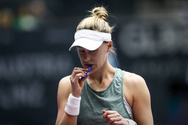 TENNIS - WTA, Tennis Damen Upper Austria Ladies Linz LINZ,AUSTRIA,12.NOV.21 - TENNIS - WTA Tour, Upper Austria Ladies Linz. Image shows Alison Riske (USA).  GEPAxpictures xManfredxBinder