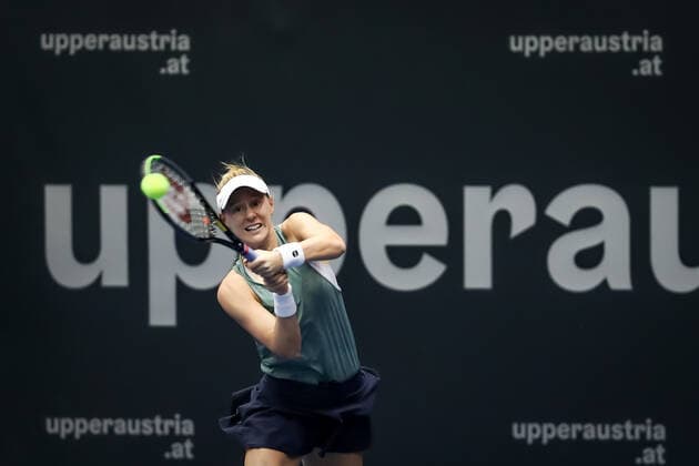 TENNIS - WTA, Tennis Damen Upper Austria Ladies Linz LINZ,AUSTRIA,12.NOV.21 - TENNIS - WTA Tour, Upper Austria Ladies Linz. Image shows Alison Riske (USA).  GEPAxpictures xManfredxBinder