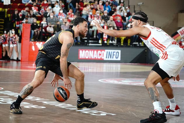 Mike James (AS Monaco) BASKETBALL : Monaco vs FC Bayern - Euroleague - Monaco - 12 11 2021 NorbertScanella Panoramic 