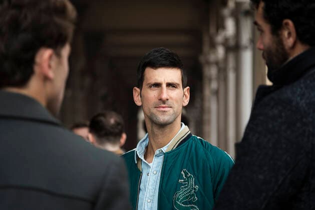 November 12, 2021, Turin, Italy: Nitto ATP, Tennis Herren finalist NOVACK DJOKOVIC walks in the streets of Turin, Italy. Turin Italy - ZUMAm214 0141790263st Copyright: xMatteoxSeccix