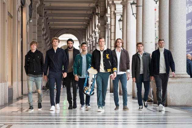 Tennis, ATP Finals in Turin, walk of the finalists