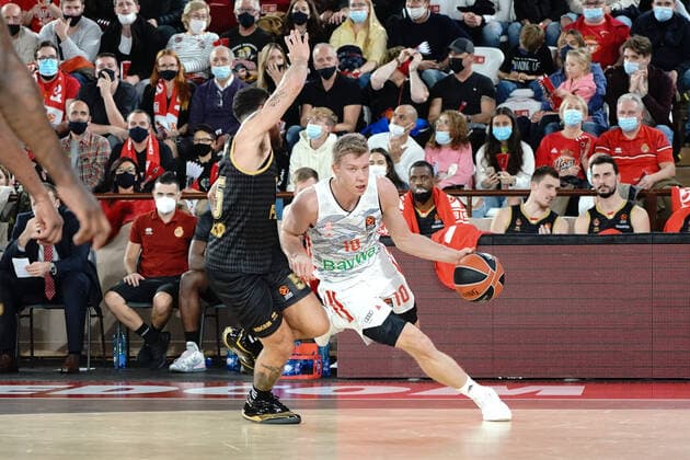 Ognjen Jaramaz (FC Bayern) BASKETBALL : Monaco vs FC Bayern - Euroleague - Monaco - 12 11 2021 NorbertScanella Panoramic 