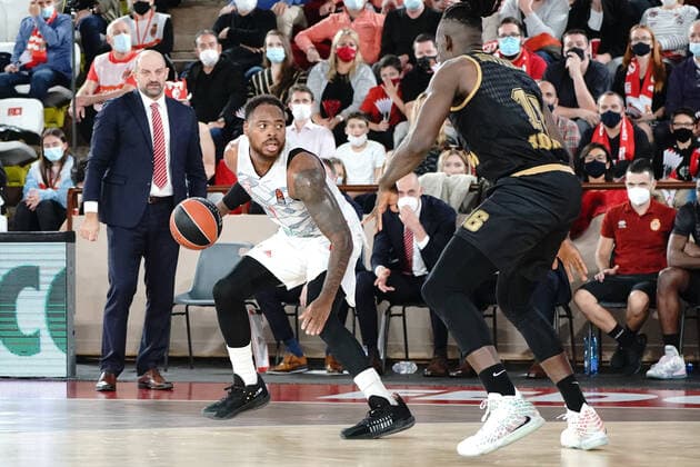 Corey Walden (FC Bayern) BASKETBALL : Monaco vs FC Bayern - Euroleague - Monaco - 12 11 2021 NorbertScanella Panoramic 
