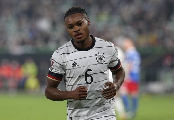 11 11 2021, Football World Cup Qualification 2021 22 Group J, Germany Lichtenstein, at Volkswagen Arena Wolfsburg Ridle Baku Germany DFL and DFB regulations prohibit any use of photographs as image sequences and or quasi video
