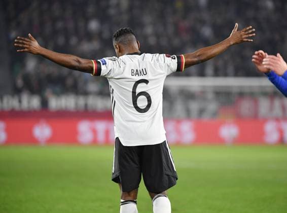 Cheers Ridle Baku Germany 11 11 2021, football UEFA World Cup qualifiers, Europe, 2021 22, matchday 9, Germany Liechtenstein 9 0 photo Maik Hölter TEAM2sportphoto Wolfsburg Lower Saxony Germany Team2