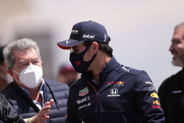 FORMULA 1 HEINEKEN GRANDE PREMIO DO BRASIL 2021 13 11 2021, Autodromo Jose Carlos Pace, Interlagos, FORMULA 1 HEINEKEN GRANDE PREMIO DO BRASIL 2021 , in picture Sergio Perez MEX , Red Bull Racing Honda nordphotoxGmbHx xBratic nph00250