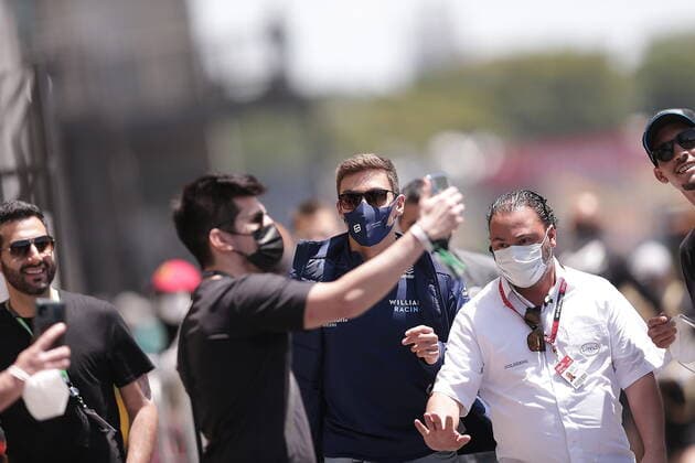 FORMULA 1 HEINEKEN GRANDE PREMIO DO BRASIL 2021 13 11 2021, Autodromo Jose Carlos Pace, Interlagos, FORMULA 1 HEINEKEN GRANDE PREMIO DO BRASIL 2021 , in picture George Russel GBR , Williams Racing nordphotoxGmbHx xBratic nph00250