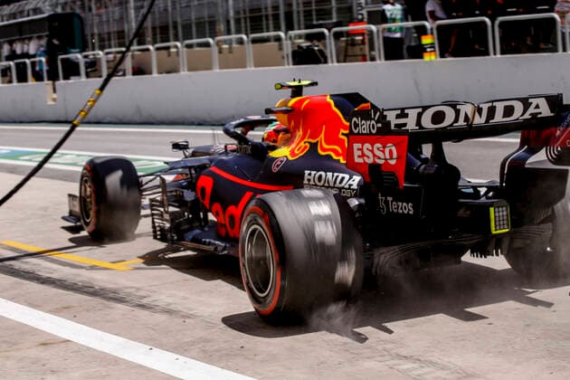 11 Sergio Perez MEX, Red Bull Racing , F1 Grand Prix of Brazil at Autodromo Jose Carlos Pace on November 13, 2021 in Sao Paulo, Brazil Photo by HOCH ZWEI Sao Paulo Brazil