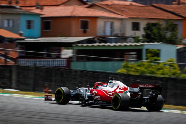 7 Kimi Raikkonen FIN, Alfa Romeo Racing ORLEN , F1 Grand Prix of Brazil at Autodromo Jose Carlos Pace on November 13, 2021 in Sao Paulo, Brazil Photo by HOCH ZWEI Sao Paulo Brazil