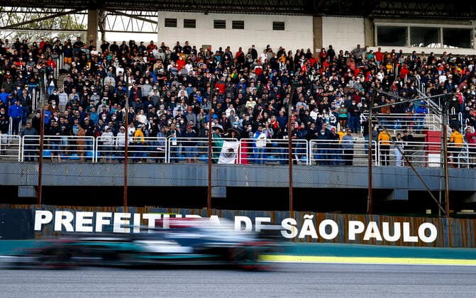 77 Valtteri Bottas FIN, Mercedes AMG Petronas F1 Team , F1 Grand Prix of Brazil at Autodromo Jose Carlos Pace on November 13, 2021 in Sao Paulo, Brazil Photo by HOCH ZWEI Sao Paulo Brazil