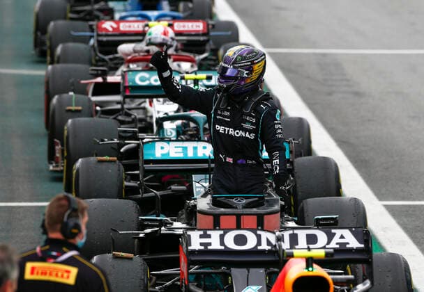 44 Lewis Hamilton GBR, Mercedes AMG Petronas F1 Team , F1 Grand Prix of Brazil at Autodromo Jose Carlos Pace on November 13, 2021 in Sao Paulo, Brazil Photo by HOCH ZWEI Sao Paulo Brazil