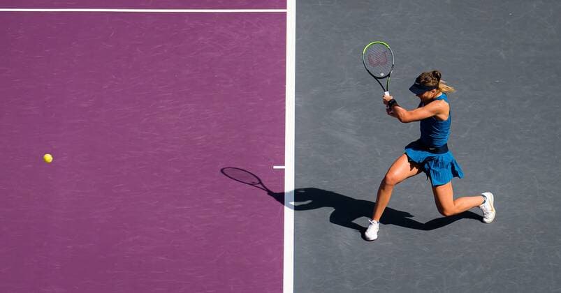 Mandatory Credit: Photo by Rob Prange Shutterstock (12596809c) Paula Badosa of Spain in action during the second round robin doubles match at the 2021 Akron WTA, Tennis Damen Finals Guadalajara WTA tennis tournament Akron WTA Finals, Day 4, Tennis, Panamerican Tennis Center Guadalajara, Mexico - 13 Nov 2021 Akron WTA Finals, Day 4, Tennis, Panamerican Tennis Center Guadalajara, Mexico - 13 Nov 2021  Copyright: xRobxPrange Shutterstockx 12596809c