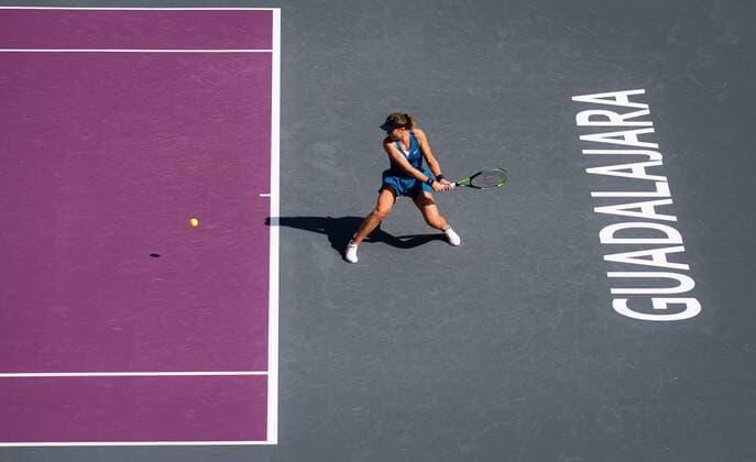 Tennis, WTA Tournament in Guadalajara