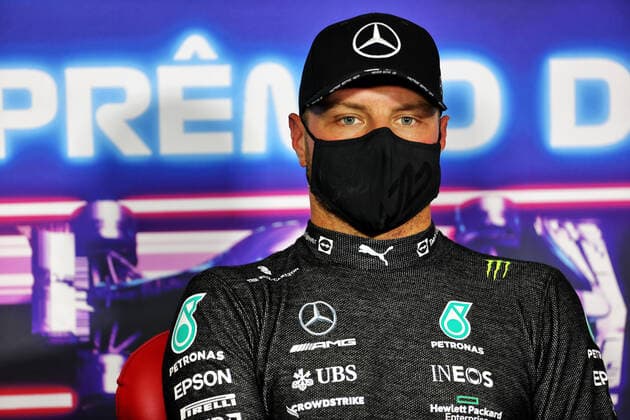 F1 Grand Prix of Brazil 77 Valtteri Bottas (FIN, Mercedes-AMG Petronas F1 Team), F1 Grand Prix of Brazil at Autodromo Jose Carlos Pace on November 13, 2021 in Sao Paulo, Brazil. (Photo by xpbimages.com XPB Images FIA Pool via HOCH ZWEI) Sao Paulo Brazil Poolfoto HOCH ZWEI Pool XPB Images ,EDITORIAL USE ONLY
