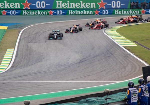 November 13, 2021, Sao Paulo, Sao Paulo, Brazil: Drivers during the Sprint Race ahead of the 2021 Formula One Grand Prix of Sao Paulo at Interlagos circuit, on November 13, in Sao Paulo, Brazil. The grand prix will be celebrated next Sunday, November 14. Sao Paulo Brazil - ZUMAl146 20211113_zaf_l146_039 Copyright: xPauloxLopesx
