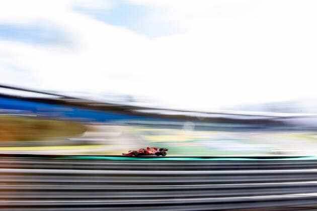 November 13, 2021, Sao Paulo, Sao Paulo, Brazil: CARLOS SAINZ, of Scuderia Ferrari, drives during the Sprint Race ahead of the 2021 Formula One Grand Prix of Sao Paulo at Interlagos circuit, on November 13, in Sao Paulo, Brazil. The grand prix will be celebrated next Sunday, November 14. Sao Paulo Brazil - ZUMAl146 20211113_zaf_l146_043 Copyright: xPauloxLopesx