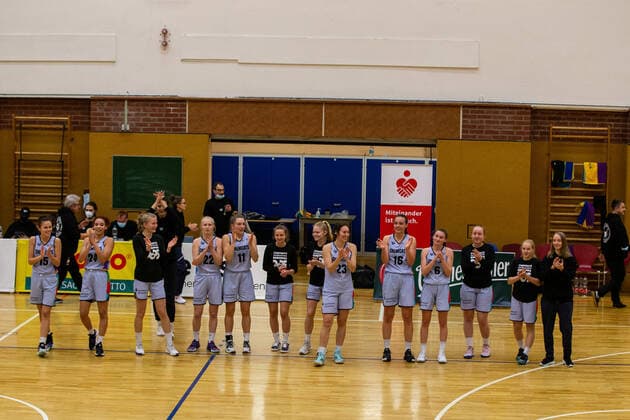 13 11 2021, 2 Toyota Womens Basketball Bundesliga North, DBBL, 2021 2022 season, womens, Chemcats Chemnitz Eintracht Braunschweig winner ChemCats.