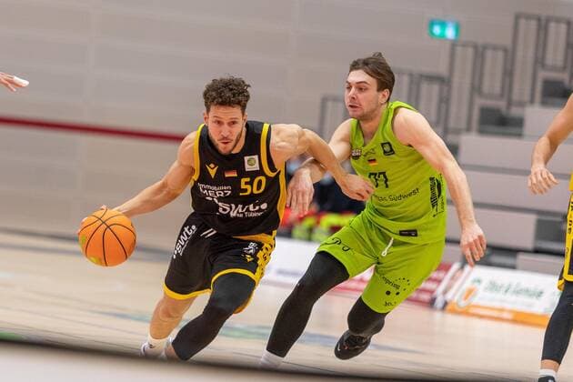 Basketball, 2. BL ProA, Ehingen Urspring - Tigers Tübingen