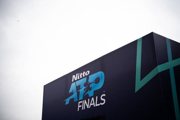 Photo Marco Alpozzi LaPresse November 14, 2021 Turin (Italy) Tennis Nitto ATP, Tennis Herren Finals In the pic: people entrance to the Pala Alpitour  Copyright: xMarcoxAlpozzi LaPressex