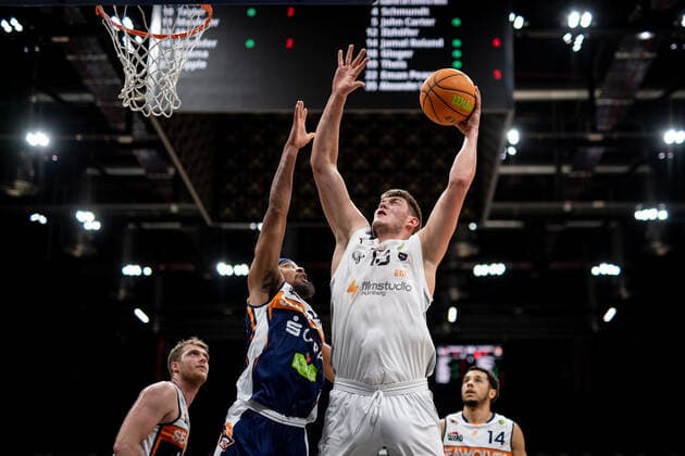 Basketball, ProA, Nuremberg Falcons BC - Rostock Seawolves