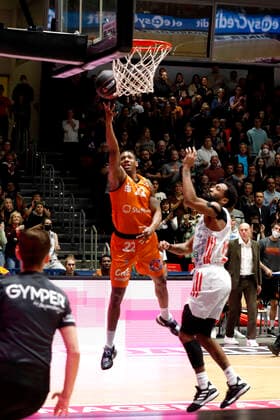14 11 2021, easyCredit Basketball Bundesliga, Magentasport BBL Cup, 2020 2021 season, men, Chemnitz Niners FC Bayern Munich Basketball Gerald Robinson, Niners Chemnitz Chemnitz Fair Chemnitz Saxony Germany