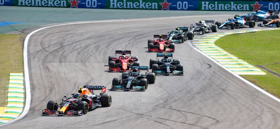 November 14, 2021, Sao Paulo, Sao Paulo, Brazil: Drivers during the 2021 Formula One Grand Prix of Sao Paulo at Interlagos circuit, on November 14, in Sao Paulo, Brazil. Sao Paulo Brazil - ZUMAl146 20211114_zaf_l146_026 Copyright: xPauloxLopesx