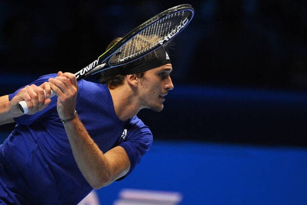 Photo Marco Alpozzi LaPresse November 14, 2021 Turin (Italy) Tennis Nitto ATP, Tennis Herren Finals - men s singles - Round Robin Alexander Zverev Vs Matteo Berrettini In the pic: Alexander Zverev  Copyright: xMarcoxAlpozzi LaPressex