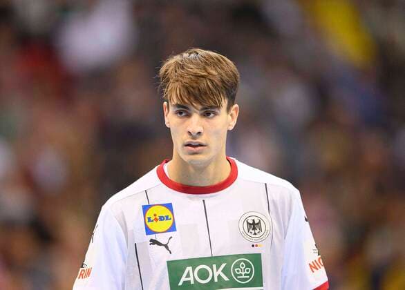 Julian KOESTER Köster GER Day of Handball, mens international match, friendly match, Germany GER Portugal POR 30 32, on 07 11 2021 in Duesseldorf Germany Â