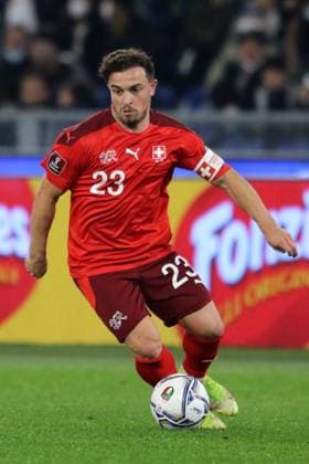 XHERDAN SHAQIRI, Svizzera, FIFA World Cup, WM, Weltmeisterschaft, Fussball 2022 Qualifying Round, Italy vs Switzerland 1-1, Roma QUALIFICAZIONI MONDIALI ITALIA-SVIZZERA 1-1