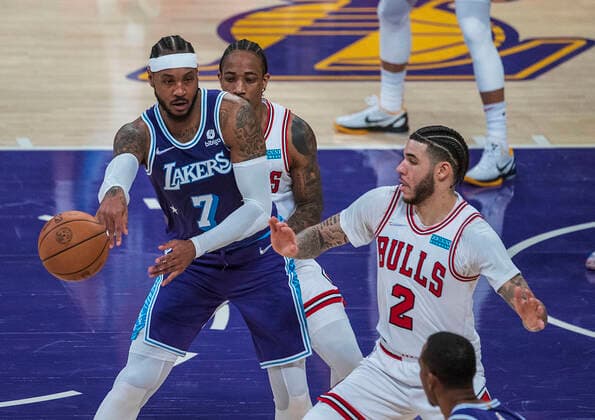 Basketball, NBA, Los Angeles Lakers - Chicago Bulls